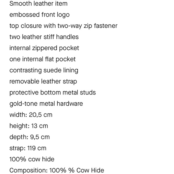 NWT: MCM Boston Leather mini bag - Picture 10 of 10